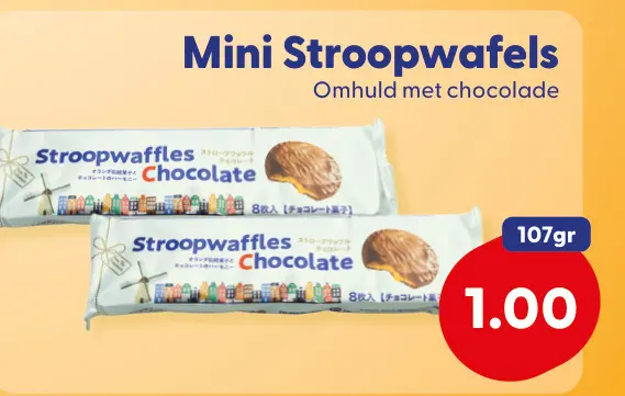 Aanbieding: Mini Stroopwafels