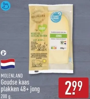 Aanbieding: Goudse kaas plakken 48+ jong