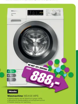 Aanbieding: Wasmachine WEA135 WPS