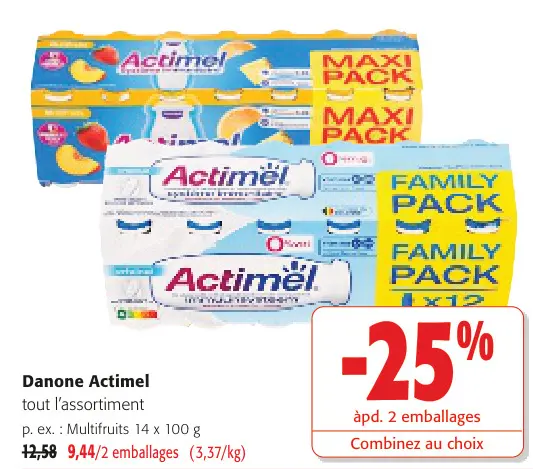 Offre: Actimel