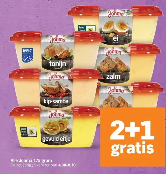Aanbieding: Johma salades