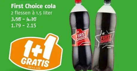 Aanbieding: cola