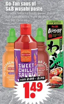 Aanbieding: S&B wasabi paste