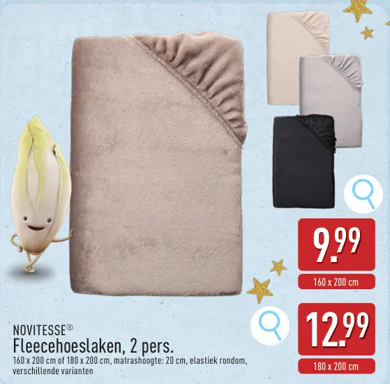 Promotie: Fleecehoeslaken