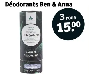 Offre: Déodorants