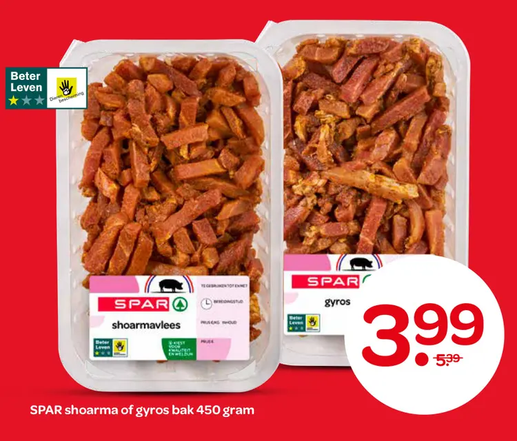 Aanbieding: Shoarma of gyros