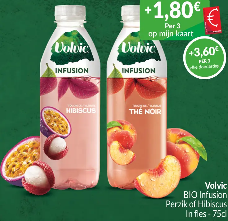Promotie: BIO Infusion Perzik of Hibiscus