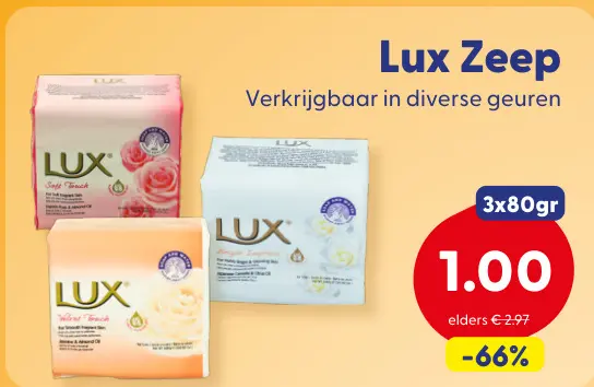 Aanbieding: Lux Zeep