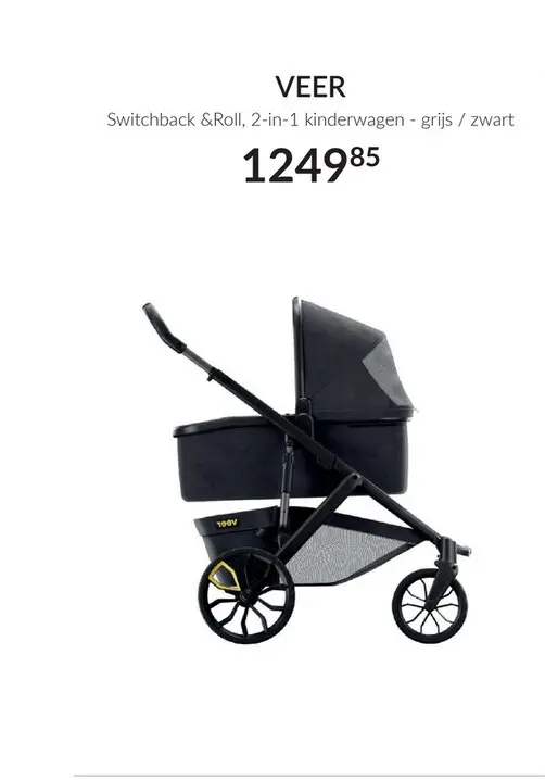 Aanbieding: Switchback &Roll, 2-in-1 kinderwagen