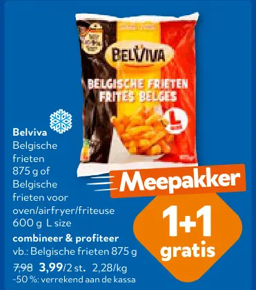 Promotie: Belgische frieten