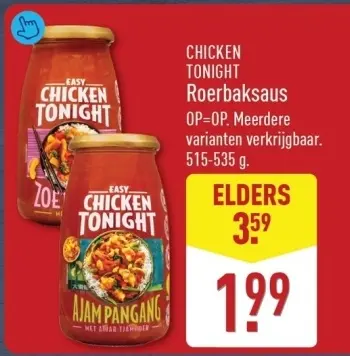Aanbieding: Roerbaksaus