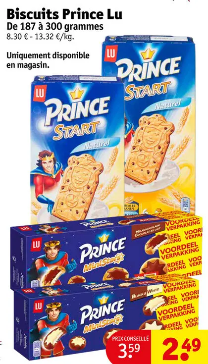 Offre: Biscuits Prince