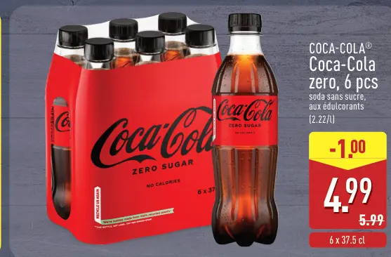 Offre: Coca-Cola zero