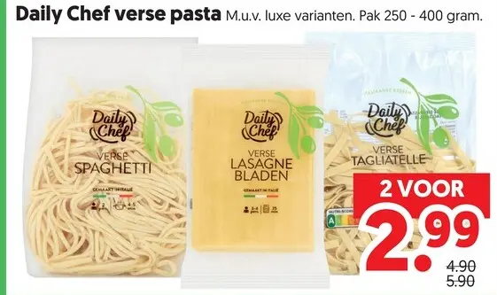 Aanbieding: Verse pasta