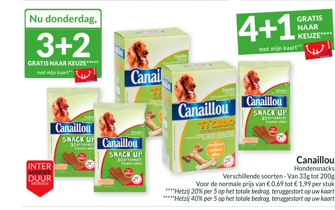 Promotie: Hondensnacks