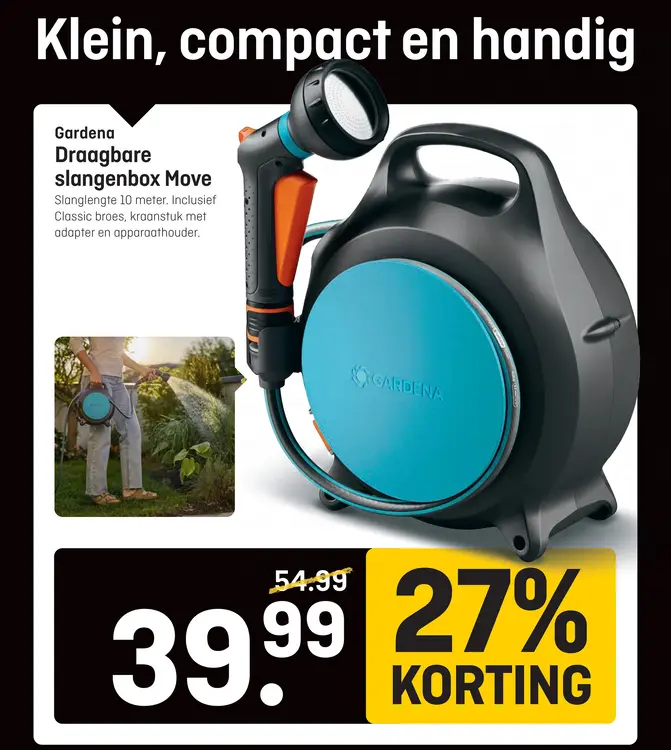 Aanbieding: Draagbare slangenbox Move