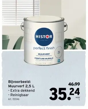 Aanbieding: Muurverf