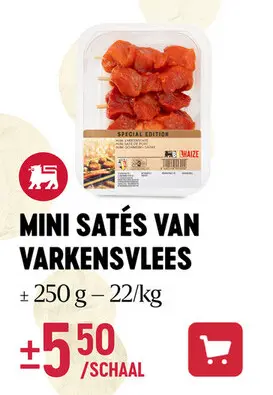 Promotie: Mini | Varkenssaté