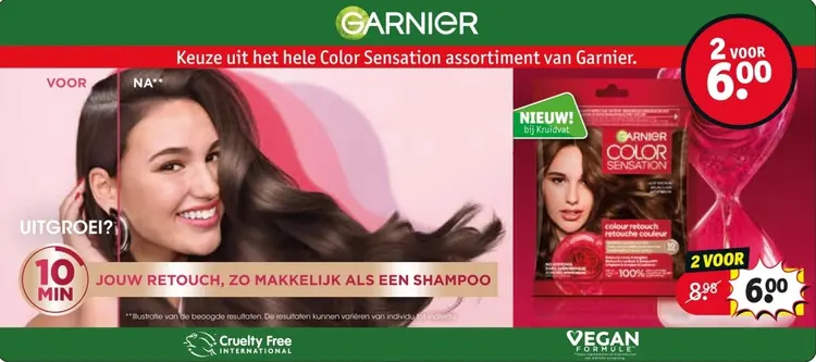 Aanbieding: Color Sensation colour retouch