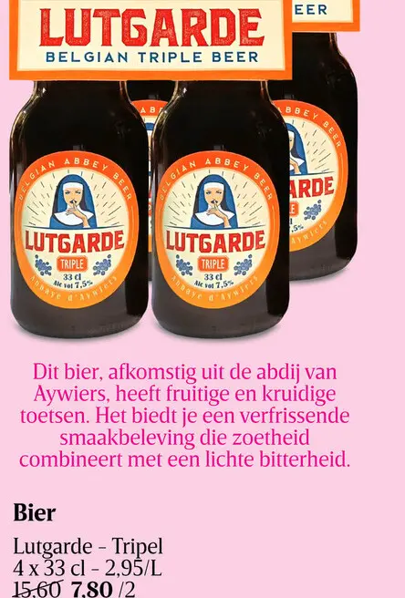 Promotie: Lutgarde - Tripel