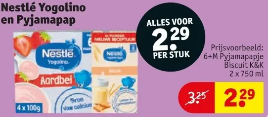 Aanbieding: Yogolino en Pyjamapap