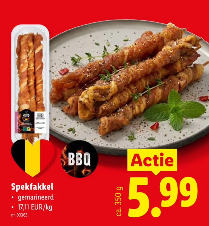 Promotie: Spekfakkel