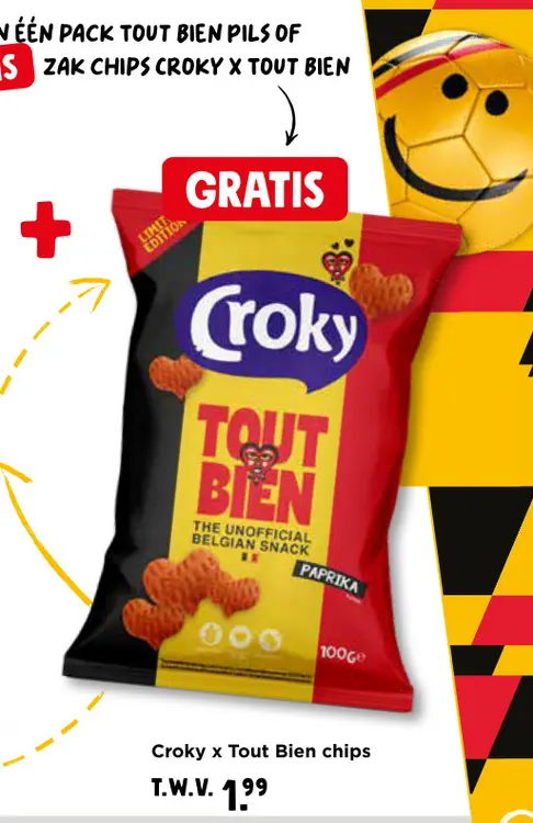 Promotie: Croky x Tout Bien chips