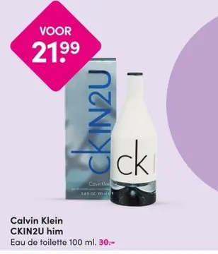 Aanbieding: Calvin Klein CKIN2U him