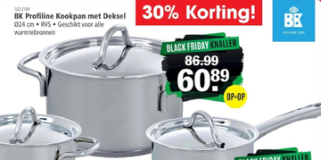 Aanbieding: BK Profiline Kookpan met Deksel 