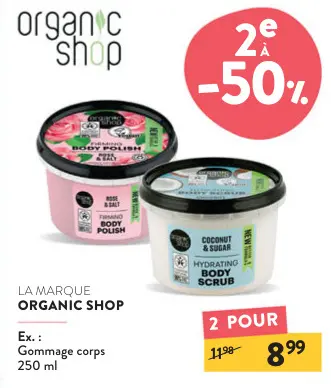 Offre: Gommage corps