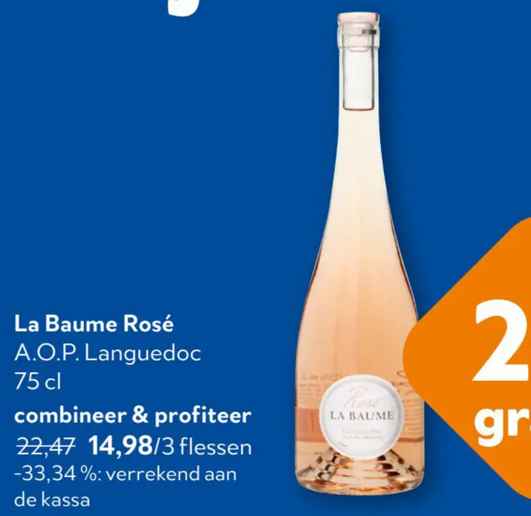 Promotie: La Baume Rosé