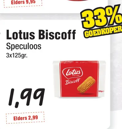 Aanbieding: Lotus Biscoff Speculoos