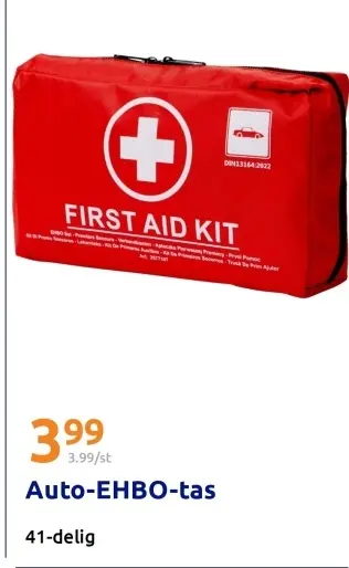 Aanbieding: Auto-EHBO-tas