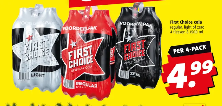 Aanbieding: First Choice cola