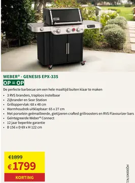 Aanbieding: Weber® - genesis epx-335