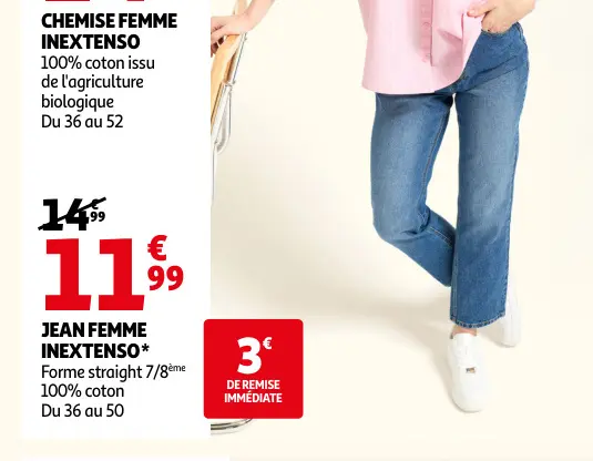 Promotie: Jean femme
