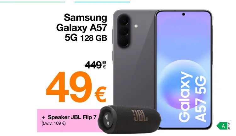 Promotie: Samsung Galaxy A57 5G