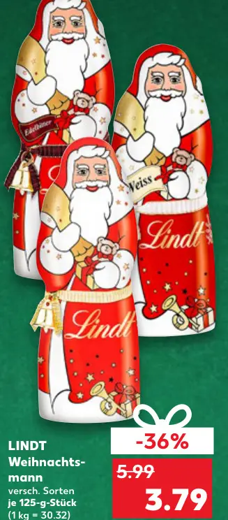 Aanbieding: Weihnachtsmann