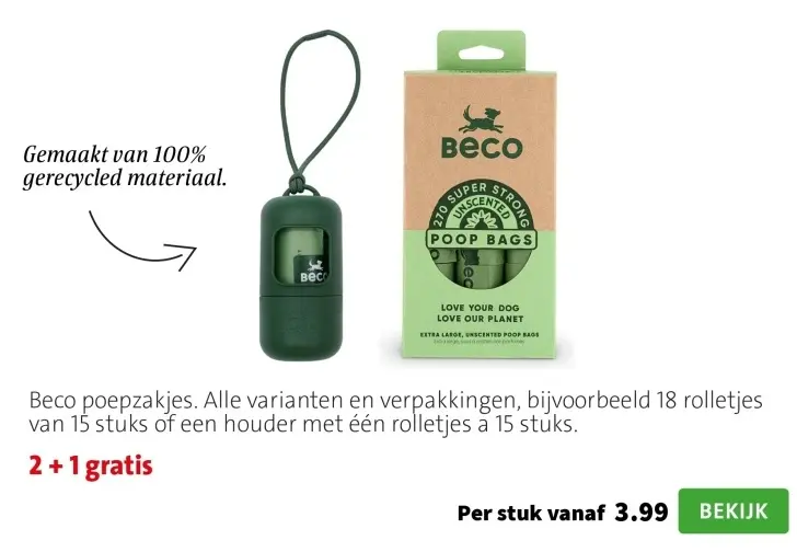 Promotie: Poepzakjes