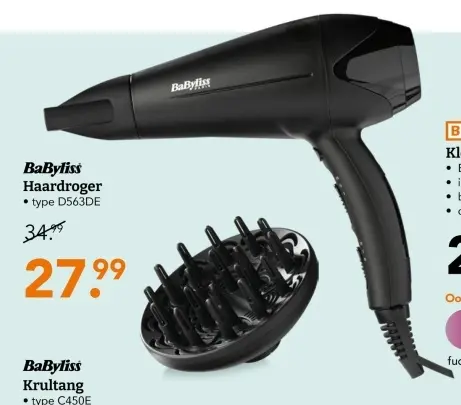 Aanbieding: Haardroger