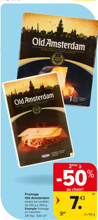 Offre: Fromage Old Amsterdam
