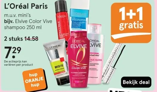 Aanbieding: Elvive Color Vive shampoo