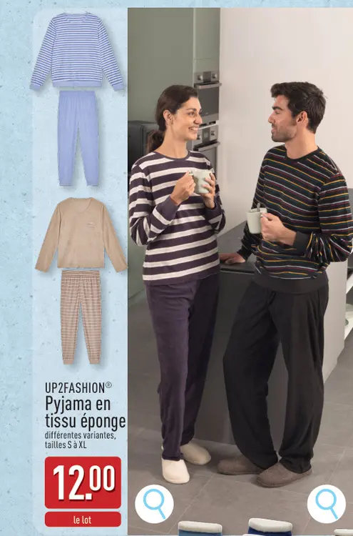 Offre: Pyjama en tissu éponge