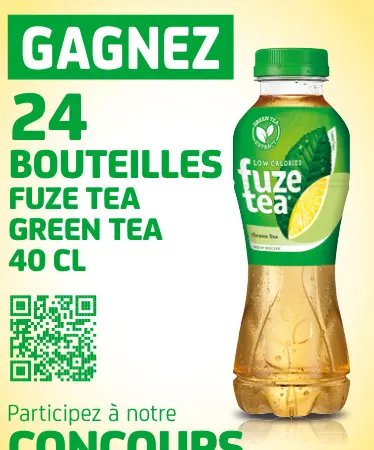 Offre: Fuze tea green tea
