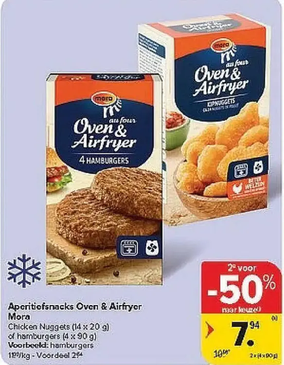 Promotie: Aperitiefsnacks Oven & Airfryer