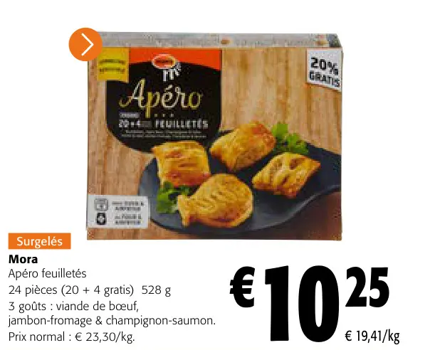Offre: Apéro feuilletés
