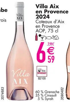 Aanbieding: Villa AIX en Provence 2024