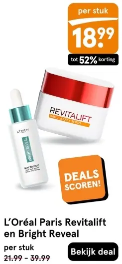 Aanbieding: Revitalift en Bright Reveal