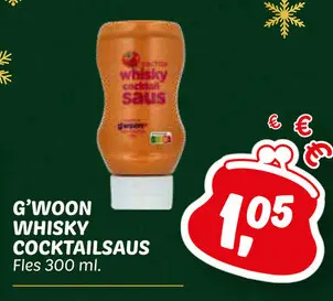 Aanbieding: Whisky cocktailsaus