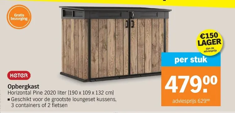 Promotie: Opbergkast